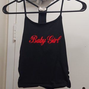 GENTLY USED, STREETWEAR SOCIETY, BABY GIRL TANK TOP, MEDIUM!!!